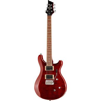 Gitara elektryczna Harley Benton CST-24T Black Cherry Flame