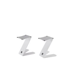 Statywy stołowe do monitorów studyjnych i głośników Z-Stand białe K&M 26773