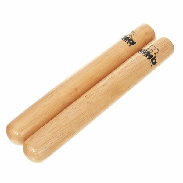 Klawesy Drewniane NINO dla Dzieci NATURAL 15 cm
