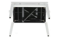 Ława do pianina Deluxe Autolift Vinyl Biały mat Siedzisko białe GEWA - 2