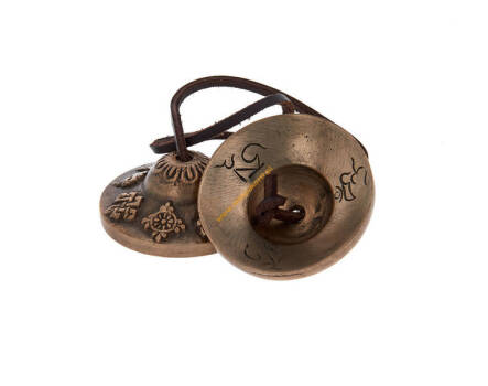 Dzwonki tybetańskie Tingsza średnie małe 6 cm