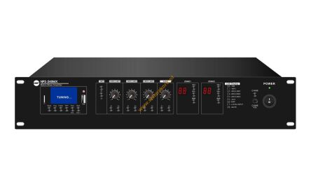 Wzmacniacz mikser 2-strefowy NSP NP2-240MX