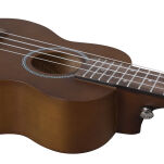 Ukulele sopranowe Linden Cascha Brown z pokrowcem - 5