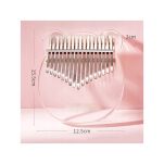 Kalimba Acryl - 413KWF 17 TONÓW - 2