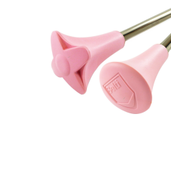 Pałeczka pałka baton mażoretkowa twirling PMT1J MINI BELTI różowa