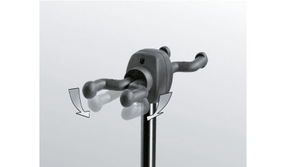 Statyw podwójny do gitary akustycznej lub elektrycznej K&M 17620