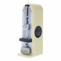 Metronom mechaniczny bez dzwonka Wittner Piccolino 890121 Ivory