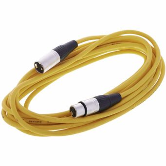 Kabel mikrofonowy the sssnake SM6YE 6m żółty