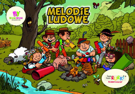 Książka Bum Bum Rurki - Melodie Ludowe