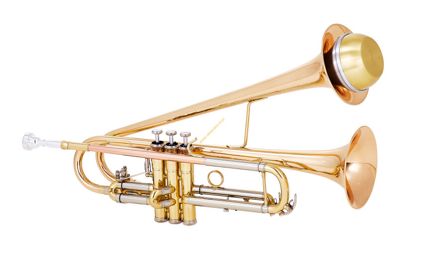 Trąbka Bb MTP mod. Cherry podwójny roztrąb