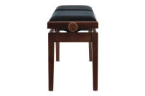 Ława do pianina podwójna Deluxe Double Drzewo orzechowe mat GEWA - 13