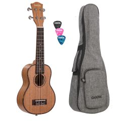 Ukulele Koncertowe CASCHA HH2035 zestaw