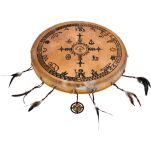Bęben szamański Terre Shaman Drum Saami Style 50 - 3