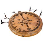 Bęben szamański Terre Shaman Drum Saami Style 50 - 4