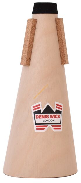 Tłumik do trąbki D lub kornetu Eb Denis Wick 5550 Wooden Straight