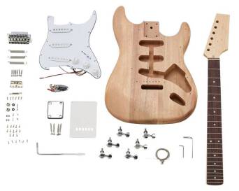 Gitara elektryczna DIY Harley Benton Electric Guitar Kit ST-Style