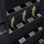 Kompostownik Multi 480L Patrol czarny - 10