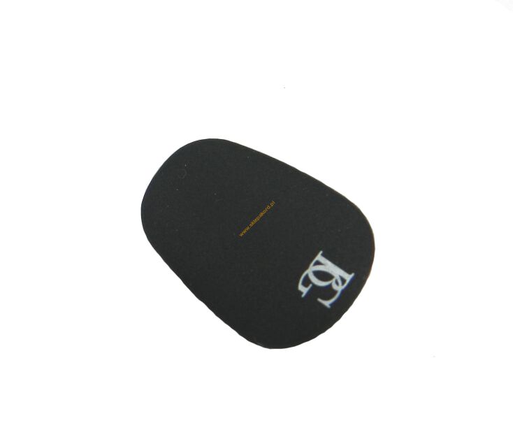 Guma na ustnik podkładka na ustnik pod zęby BG A10 L 0.8mm duża czarna large