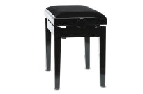 Ława do pianina Deluxe Autolift Czarny wysoki połysk GEWA - 2