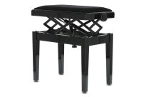 Ława do pianina Deluxe Autolift Czarny wysoki połysk GEWA - 8