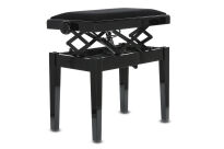 Ława do pianina Deluxe Autolift Czarny wysoki połysk GEWA - 10