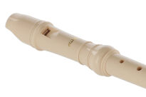 Flet prosty sopranowy Aulos w stroju C Elite barok podwójne - 3