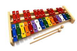 Dzwonki Chromatyczne 27-tonowe kolorowe