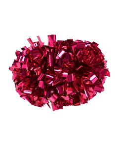 Pompon Metallic FUCHSIA PINK fuksjowy 25 cm (4")