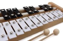 Dzwonki chromatyczne 27-tonowe AKORD cymbałki szkolne PRODUKT POLSKI - 2