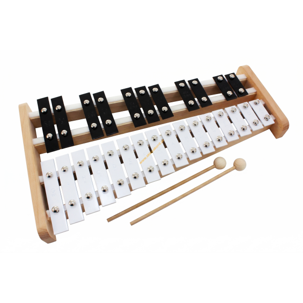 Dzwonki chromatyczne 27-tonowe AKORD cymbałki szkolne