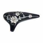 Okaryna Thomann 12H Ocarina C3 Roses black - 5