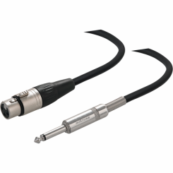 Kabel mikrofonowy XLR 3pin ż X Jack 6.3mm m SAMURAI SMXJ210L3