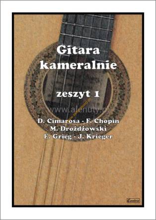 Książka Gitara kameralnie - zeszyt 1