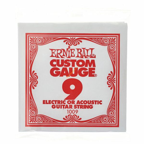 Struny do git elektrycznej Ernie Ball 6 szt. strun .009