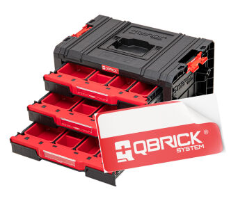 Skrzynka Qbrick System PRO Drawer 3 Toolbox 2.0 Expert szuflady