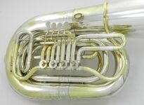 Tuba Bb Kaiser Lignatone 4-wentylowa Po przeglądzie technicznym DR21-189 - 4