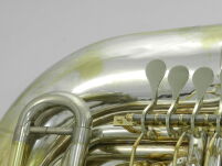 Tuba Bb Kaiser Lignatone 4-wentylowa Po przeglądzie technicznym DR21-189 - 7