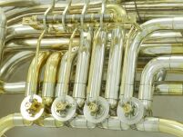 Tuba Bb Kaiser Lignatone 4-wentylowa Po przeglądzie technicznym DR21-189 - 14