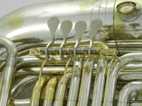 Tuba Bb Kaiser Lignatone 4-wentylowa Po przeglądzie technicznym DR21-189 - 15