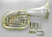 Tuba Bb Kaiser Lignatone 4-wentylowa Po przeglądzie technicznym DR21-189 - 16