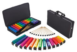 Dzwonki chromatyczne na tubach Rainbow Chime Bars TRCB-27B