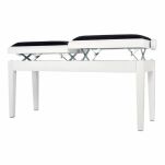 Ława do pianina podwójna Thomann KB-247WHM - 4