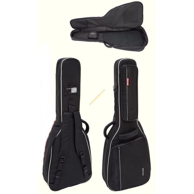 POKROWIEC NA GITARE KLASYCZNĄ 4/4 czarny PREMIUM 20 LINE  GEWA