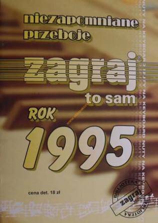 Książka Przeboje Zagraj to Sam 1995