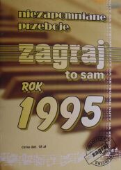 Książka - Przeboje Zagraj to Sam 1995