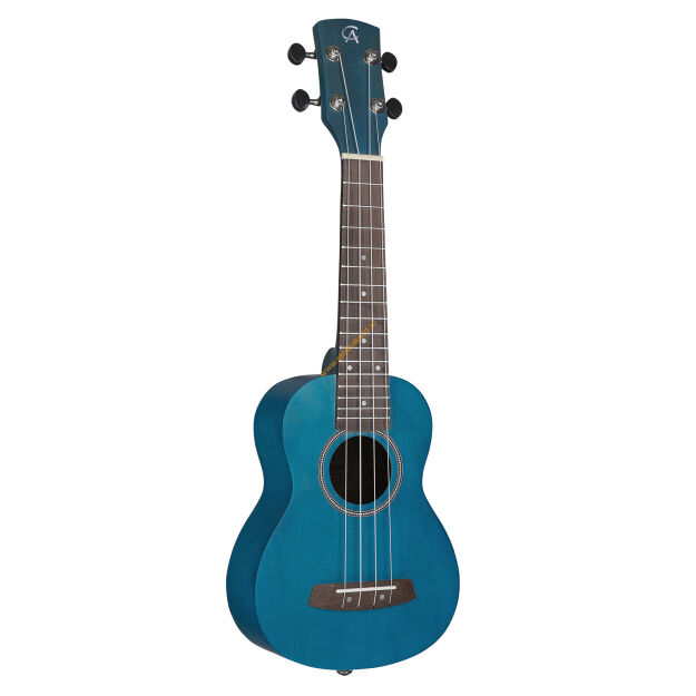 Ukulele sopranowe Linden Cascha Blue z pokrowcem