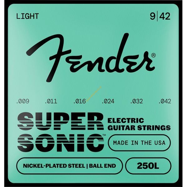 Struny do gitary elektrycznej Fender 250L 009-042