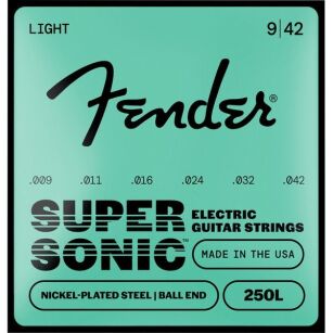 Struny do gitary elektrycznej Fender 250L 009-042