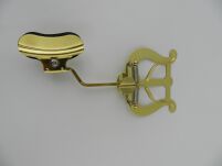 Lirka na czarę Puzon RMB duża, 2 dociski, mosiąd - 4