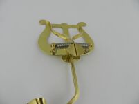 Lirka na czarę Puzon RMB duża, 2 dociski, mosiąd - 6